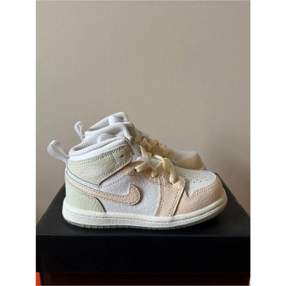 Air Jordan 1 Mid SE TD Guava Ice HJ5939-100 Size 8c
